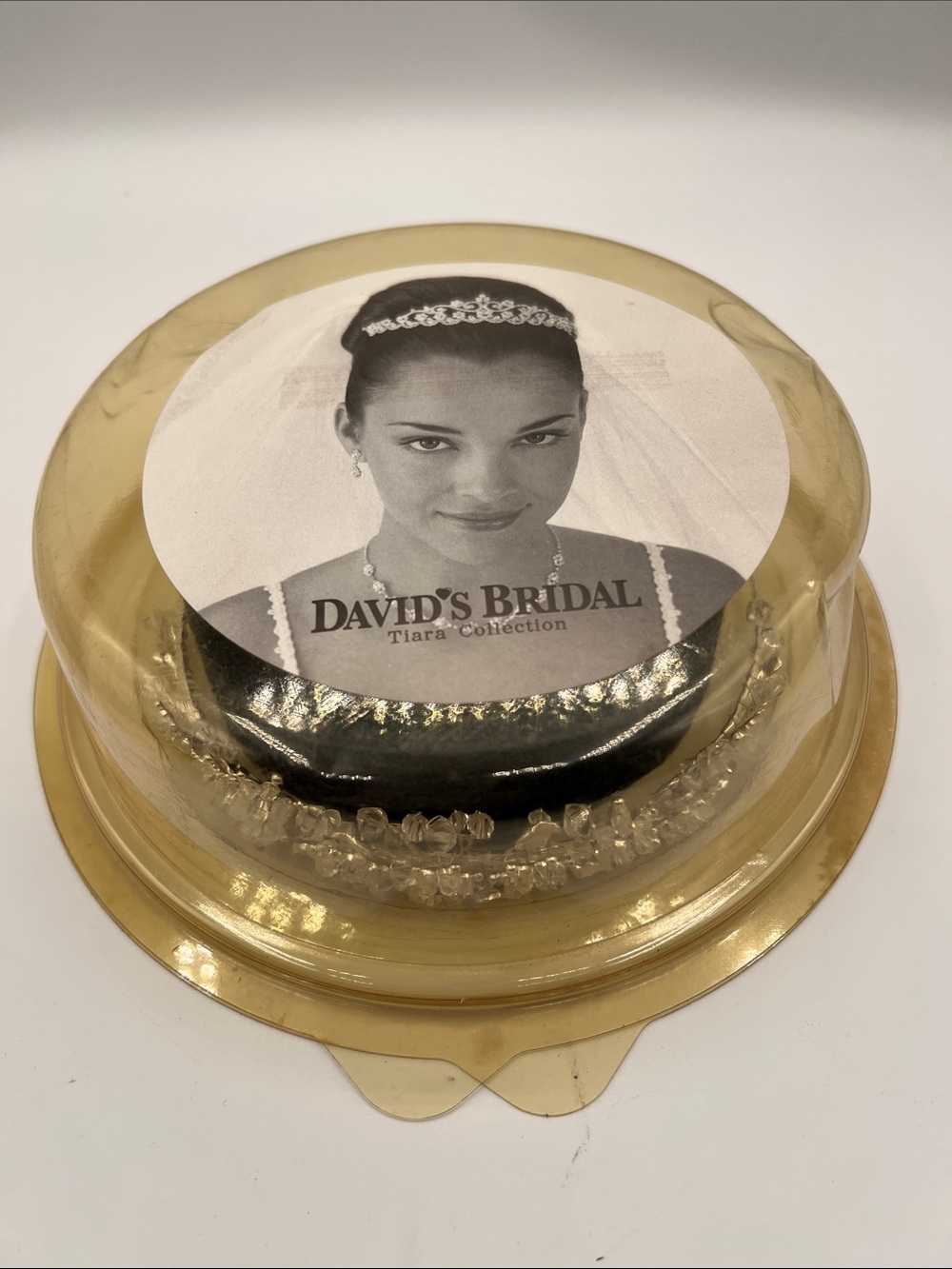 David's Bridal Silver Crystal Accent Tiara